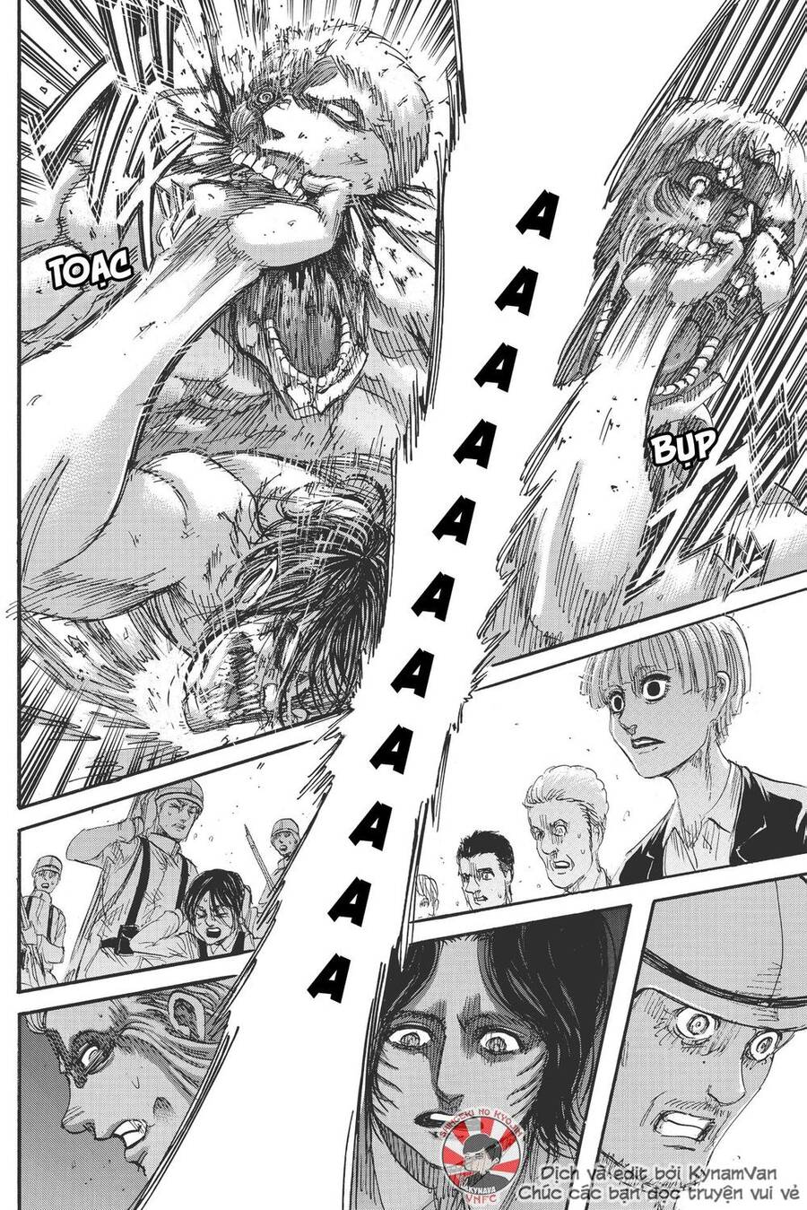 Read Đại Chiến Người Khổng Lồ VI Manga Online