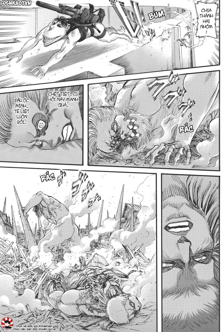 Read Đại Chiến Người Khổng Lồ VI Manga Online