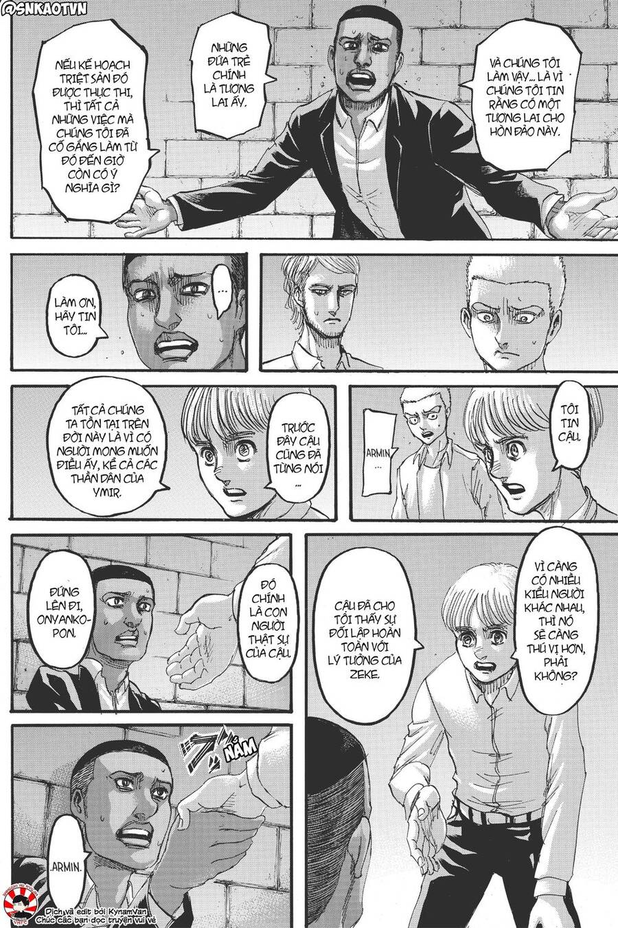 Read Đại Chiến Người Khổng Lồ VI Manga Online