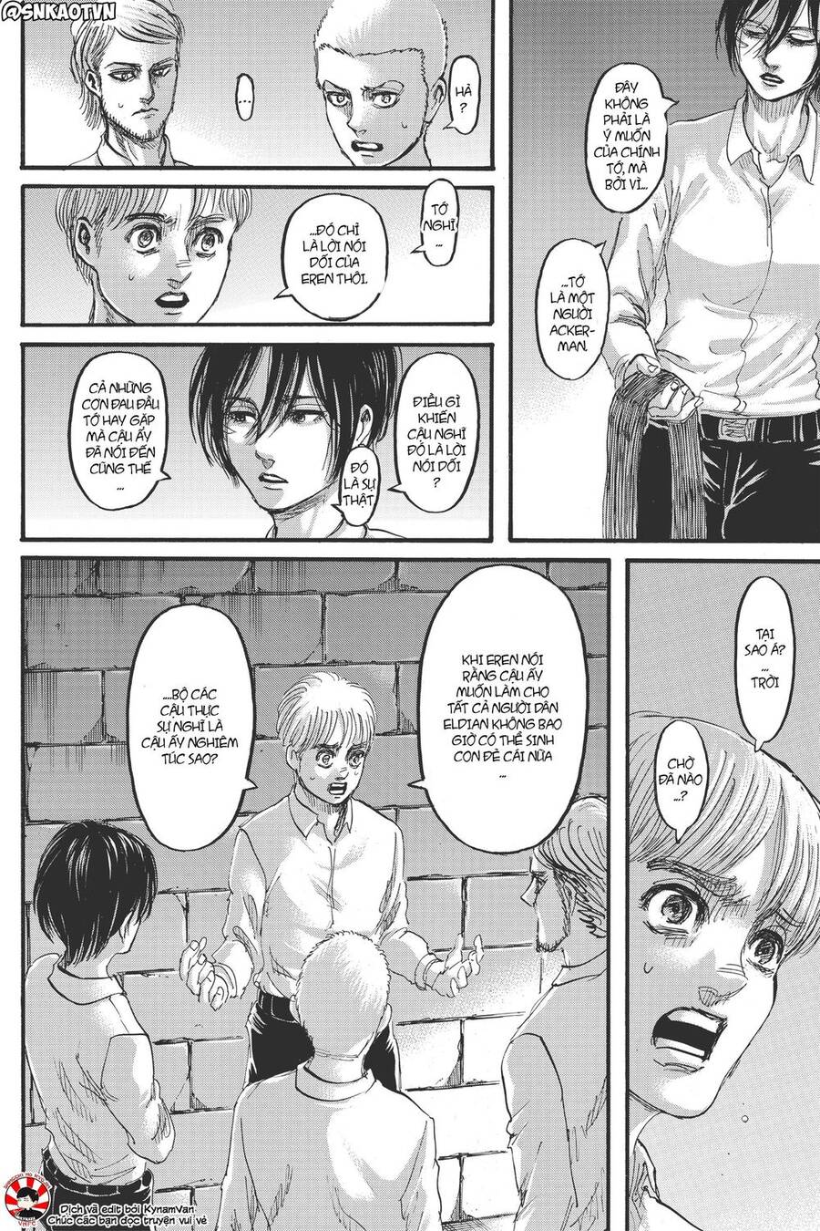 Read Đại Chiến Người Khổng Lồ VI Manga Online