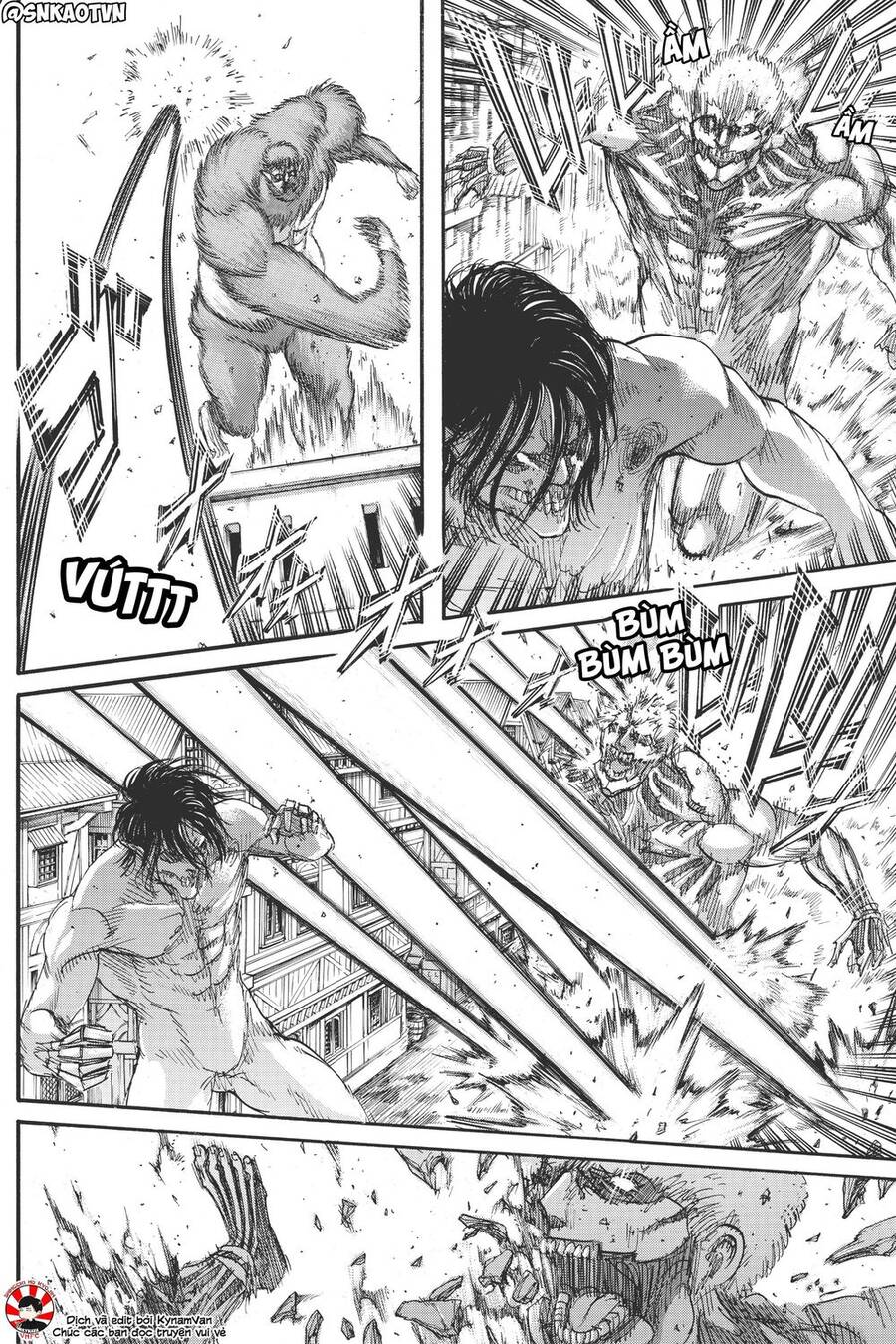 Read Đại Chiến Người Khổng Lồ VI Manga Online