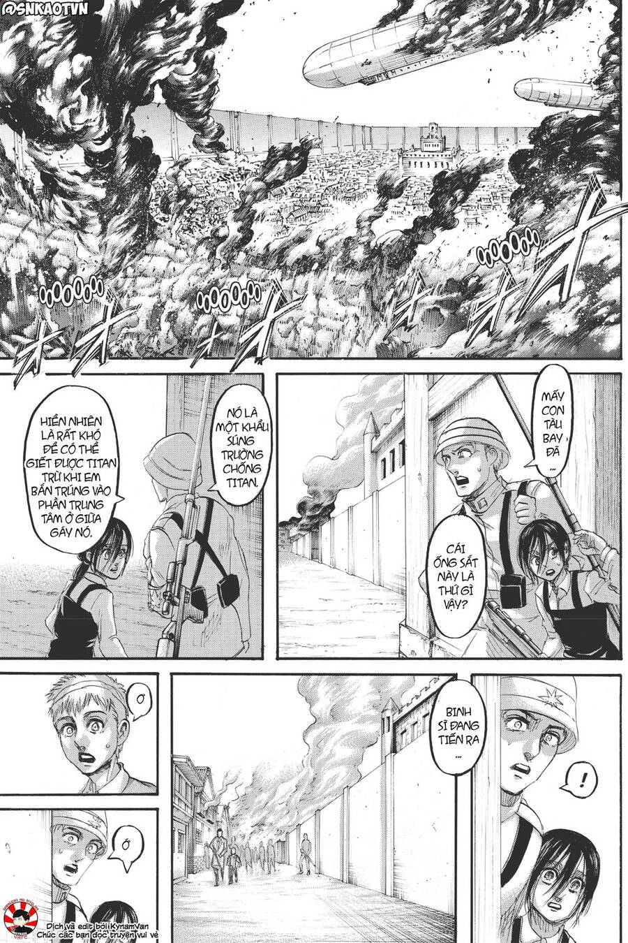 Read Đại Chiến Người Khổng Lồ VI Manga Online