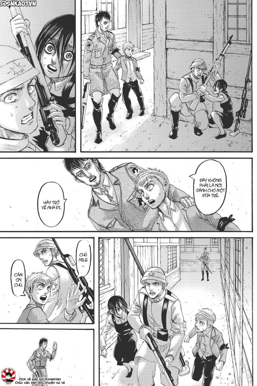 Read Đại Chiến Người Khổng Lồ VI Manga Online