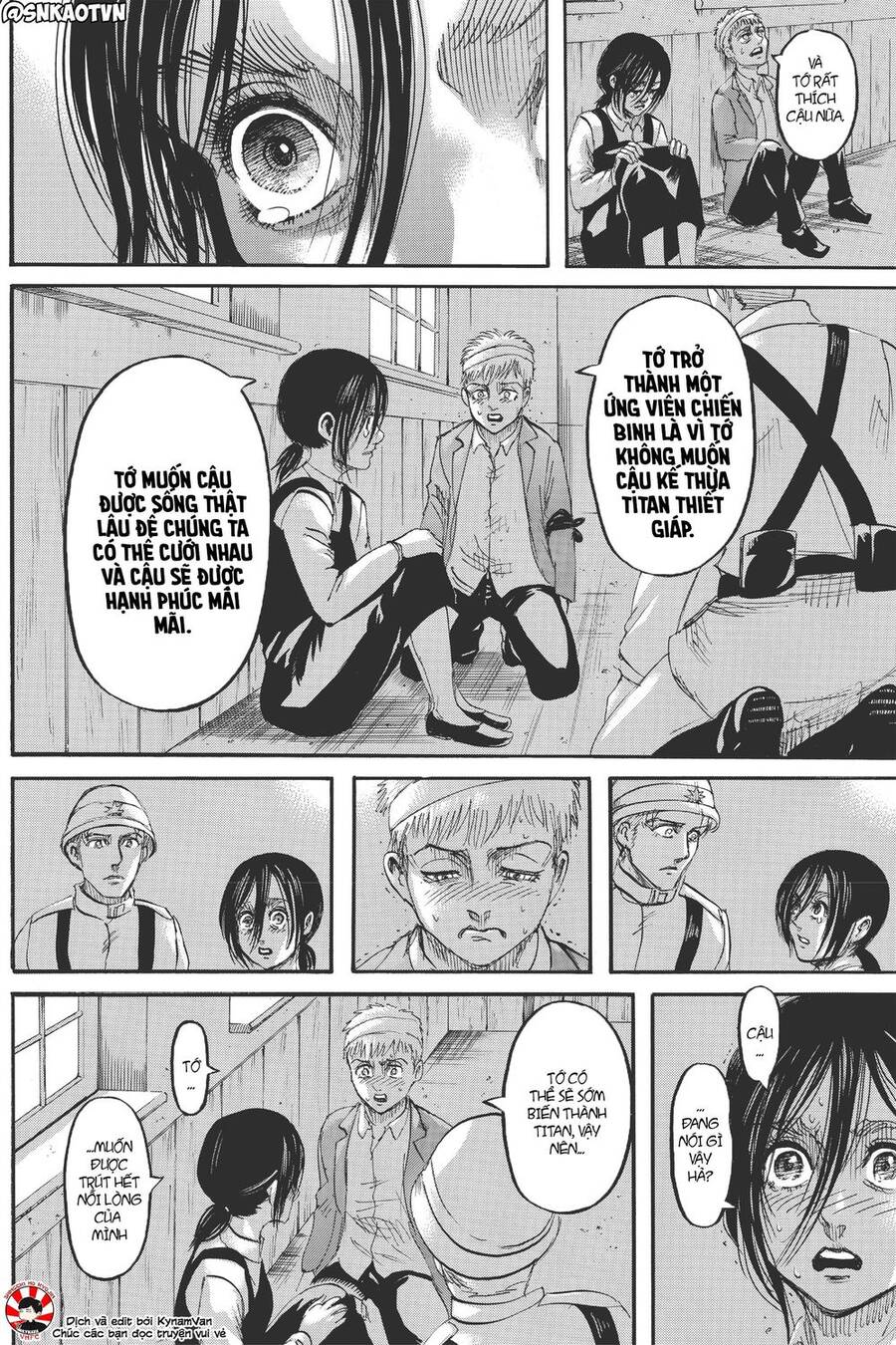 Read Đại Chiến Người Khổng Lồ VI Manga Online