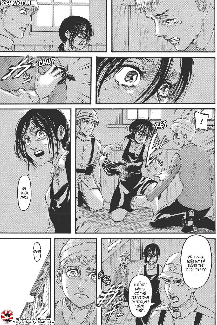 Read Đại Chiến Người Khổng Lồ VI Manga Online