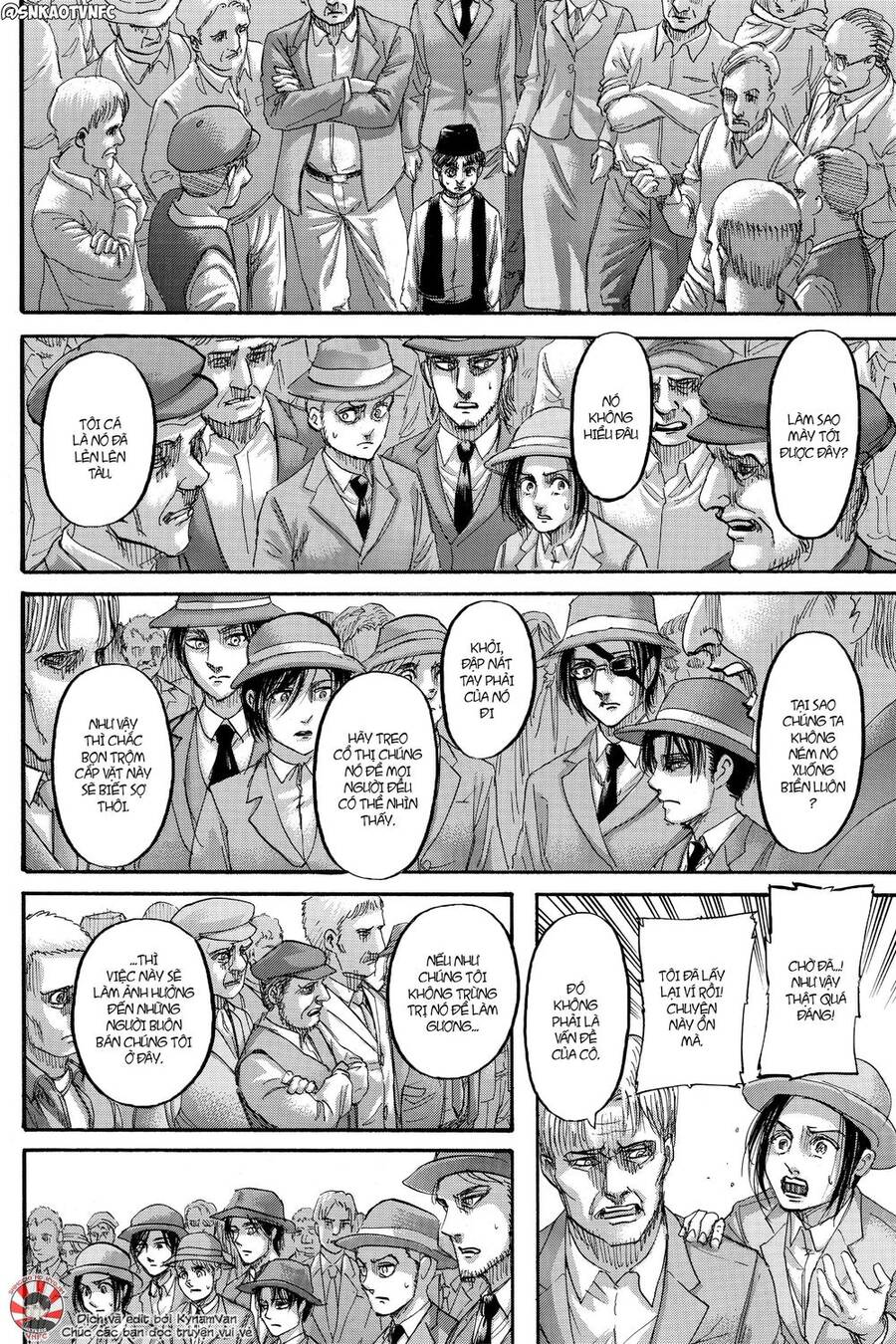 Read Đại Chiến Người Khổng Lồ VI Manga Online