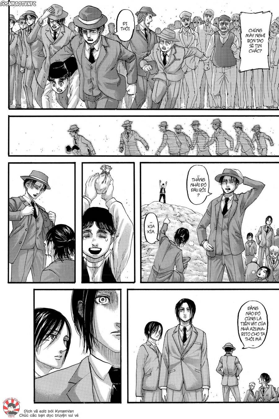 Read Đại Chiến Người Khổng Lồ VI Manga Online