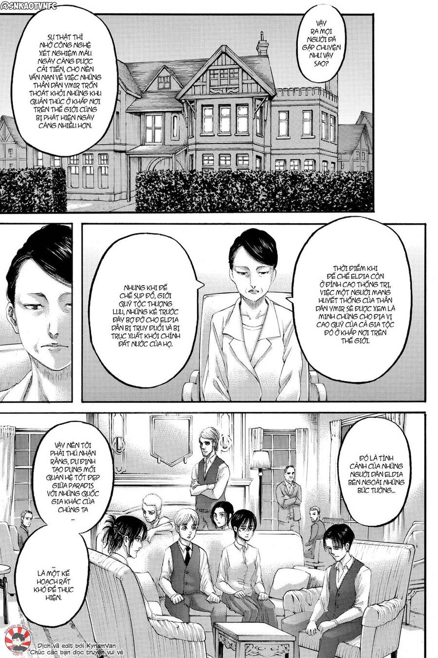 Read Đại Chiến Người Khổng Lồ VI Manga Online