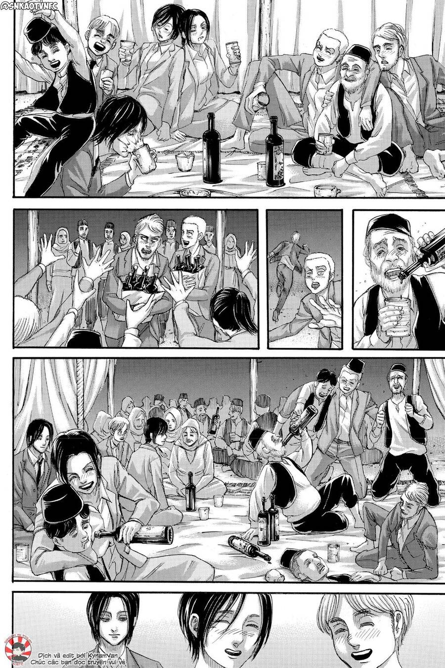 Read Đại Chiến Người Khổng Lồ VI Manga Online