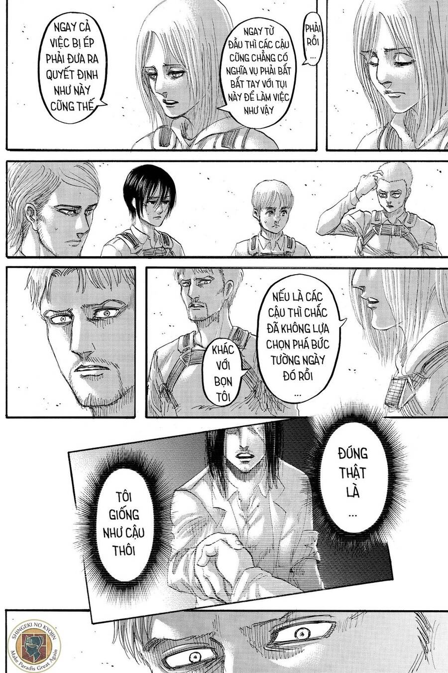 Read Đại Chiến Người Khổng Lồ VI Manga Online