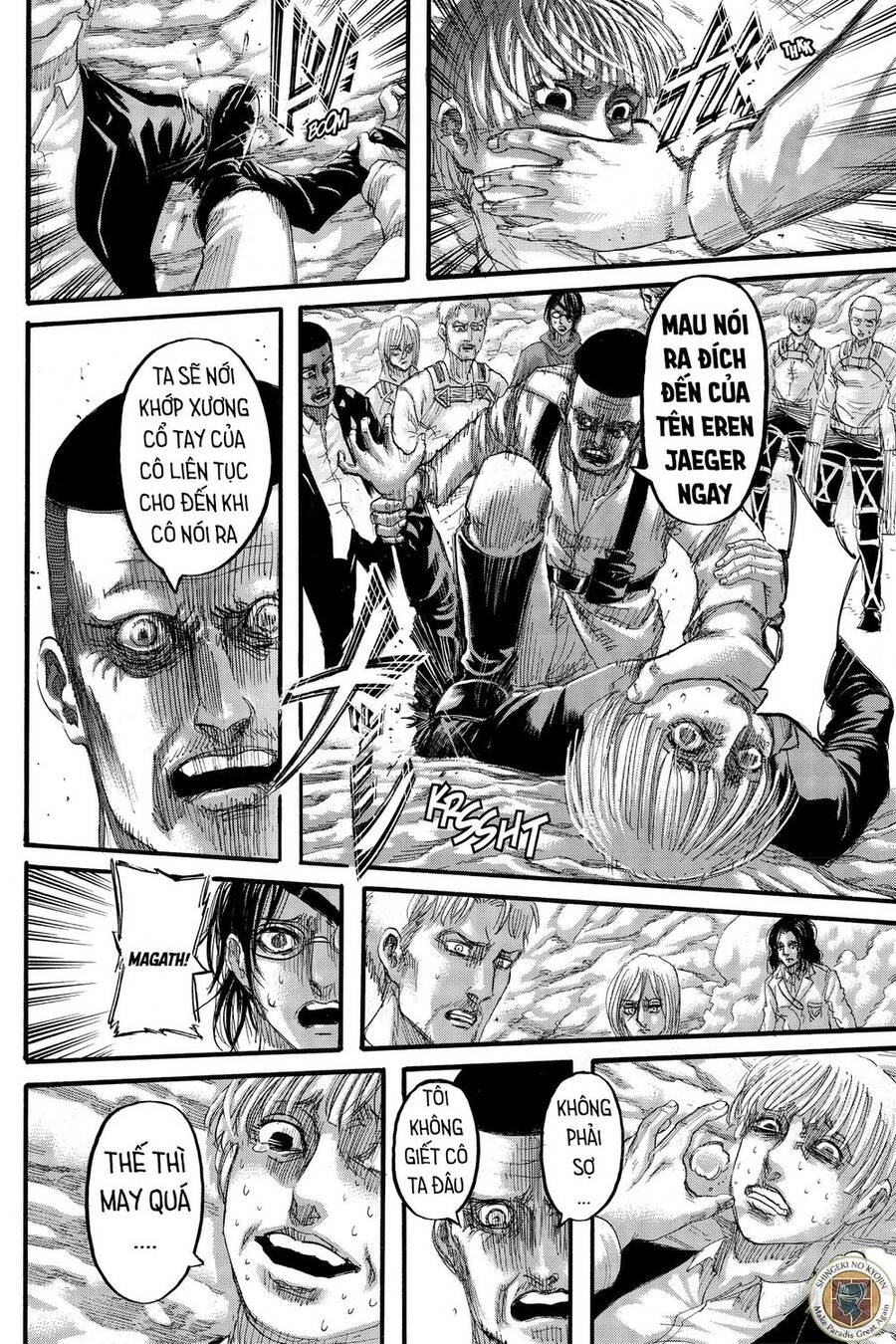 Read Đại Chiến Người Khổng Lồ VI Manga Online