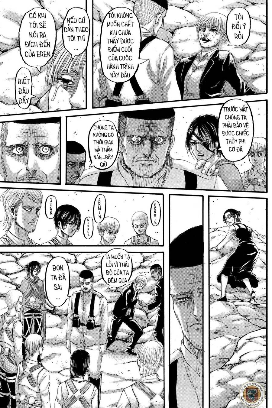 Read Đại Chiến Người Khổng Lồ VI Manga Online