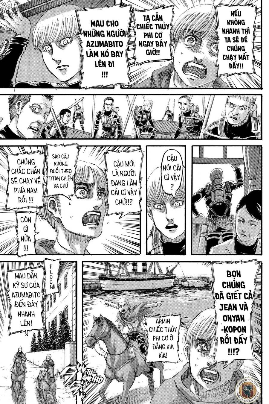 Read Đại Chiến Người Khổng Lồ VI Manga Online