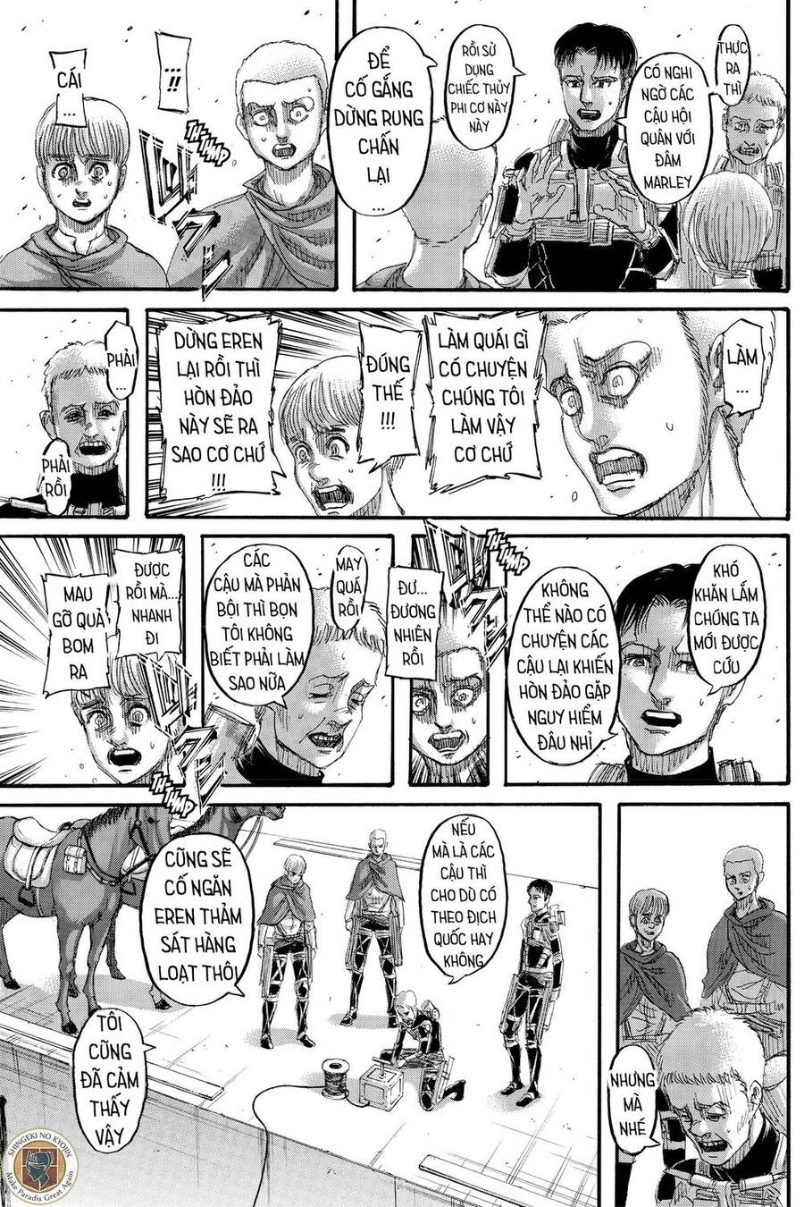 Read Đại Chiến Người Khổng Lồ VI Manga Online