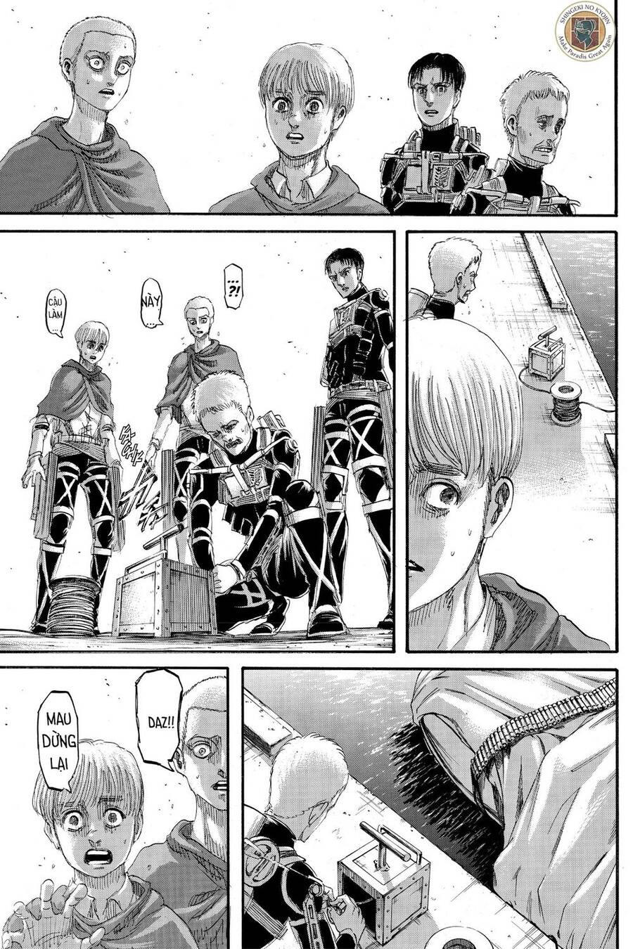 Read Đại Chiến Người Khổng Lồ VI Manga Online