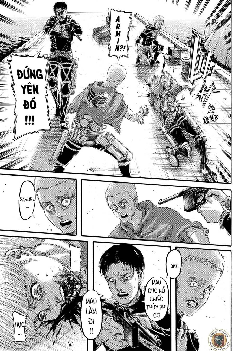 Read Đại Chiến Người Khổng Lồ VI Manga Online