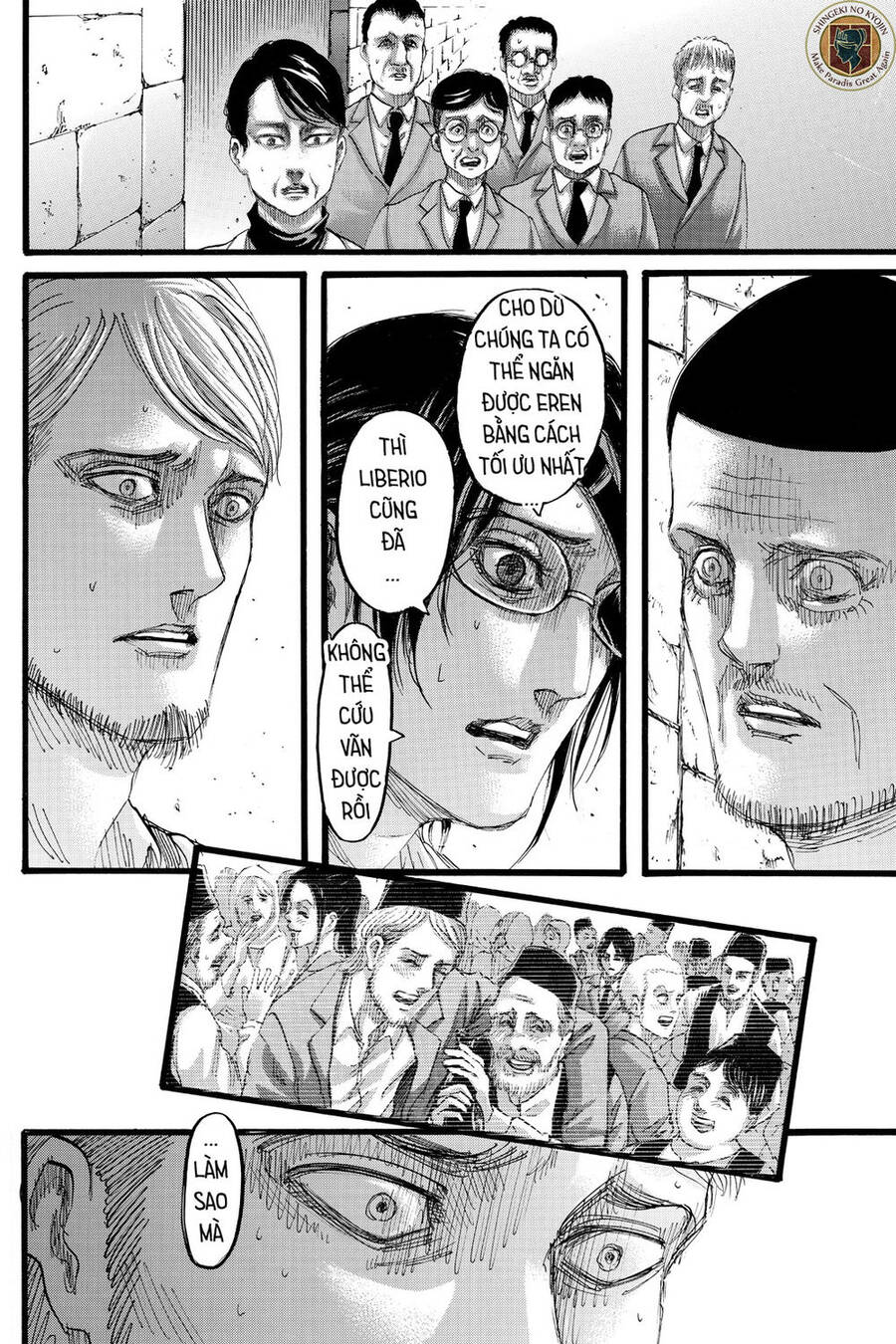 Read Đại Chiến Người Khổng Lồ VI Manga Online