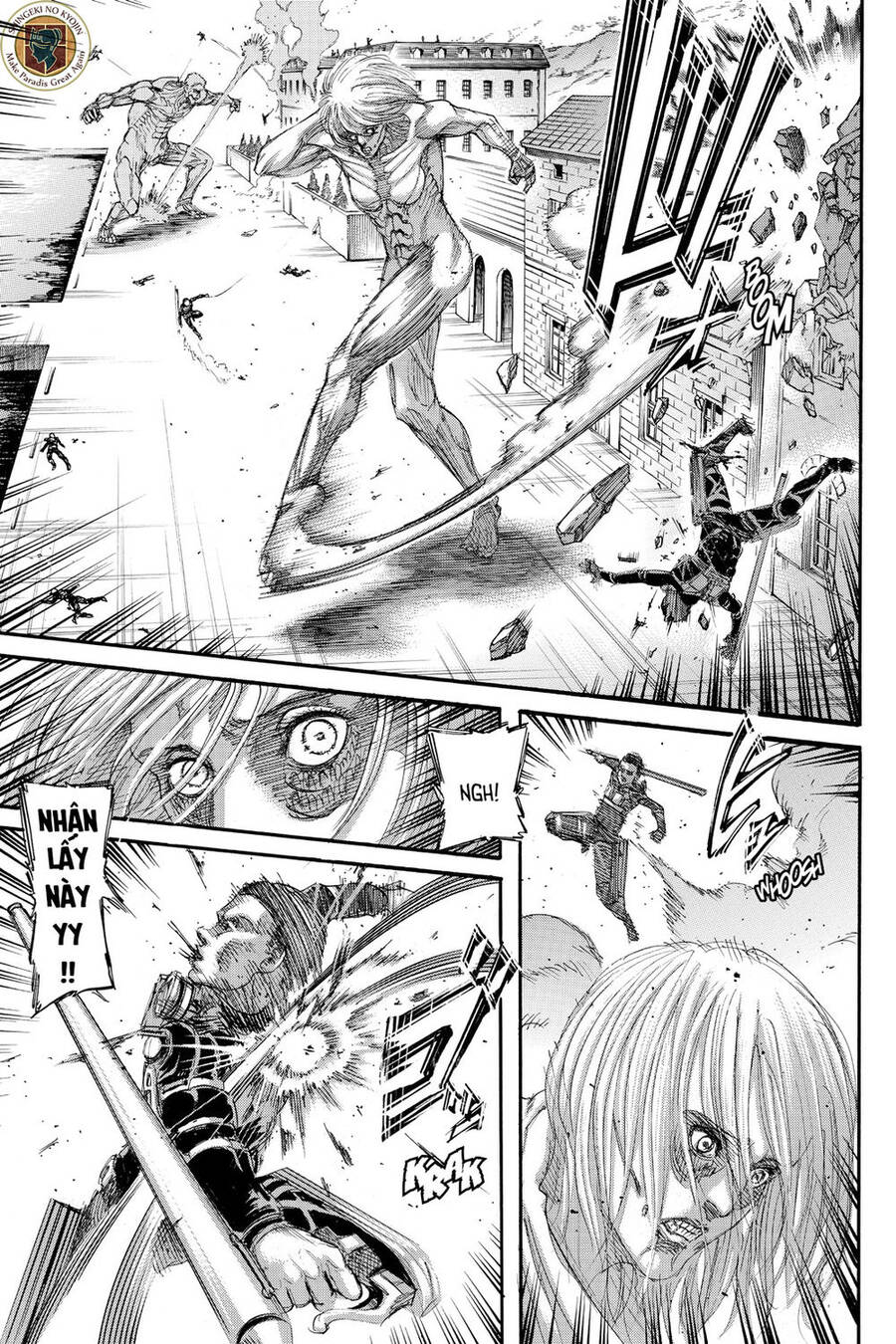 Read Đại Chiến Người Khổng Lồ VI Manga Online