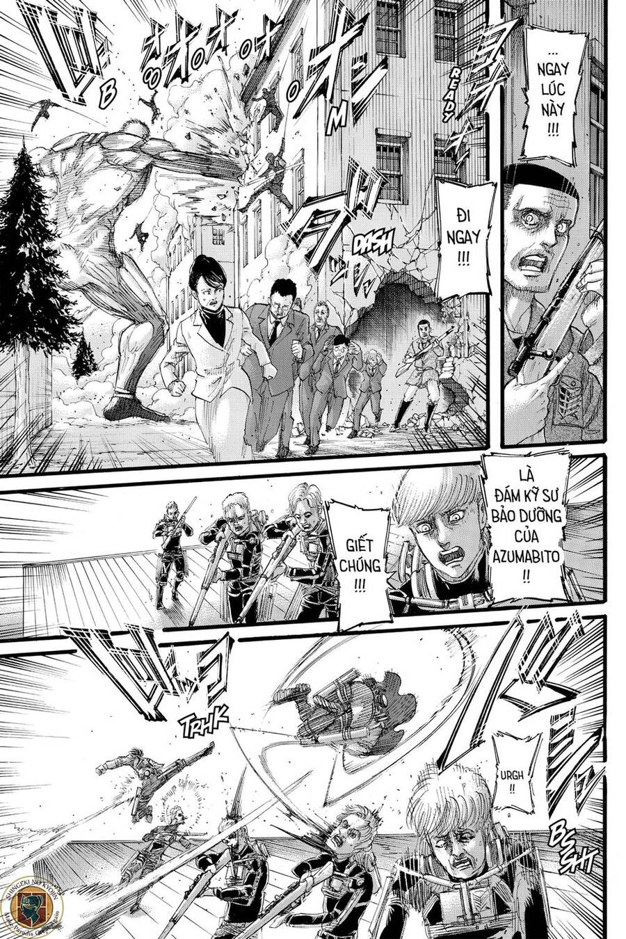 Read Đại Chiến Người Khổng Lồ VI Manga Online