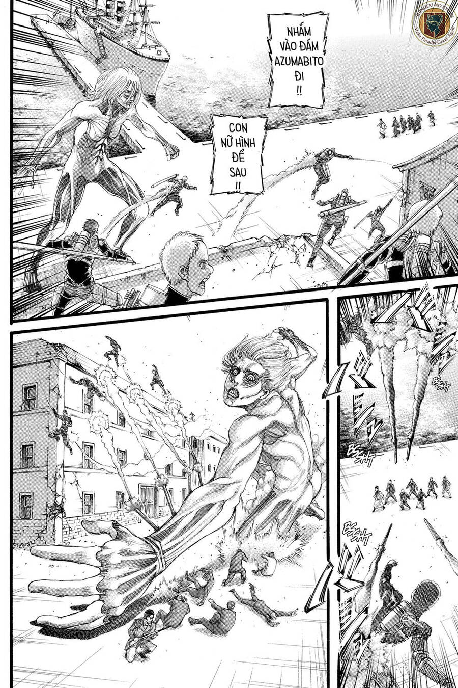 Read Đại Chiến Người Khổng Lồ VI Manga Online