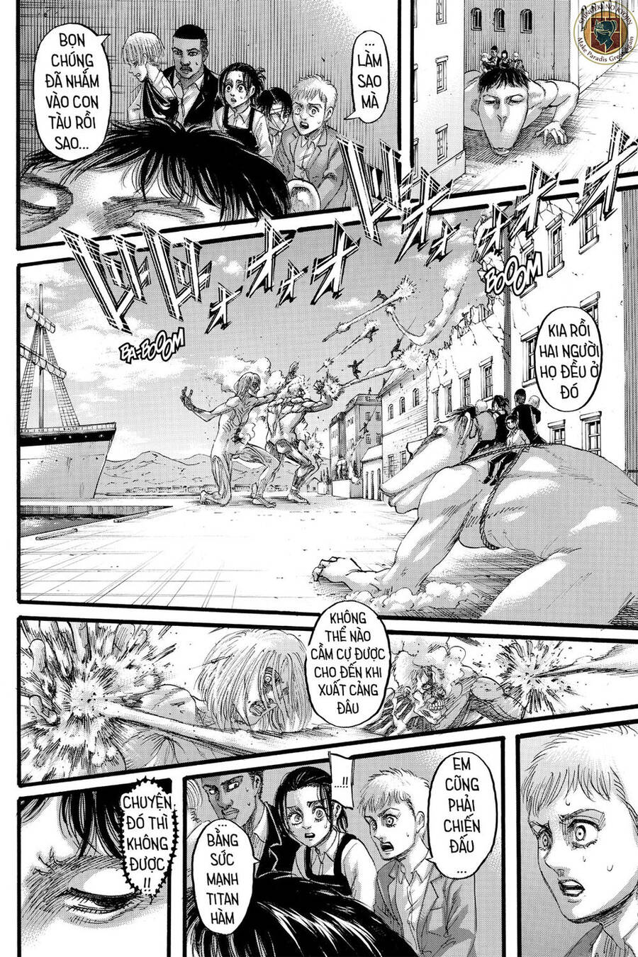 Read Đại Chiến Người Khổng Lồ VI Manga Online