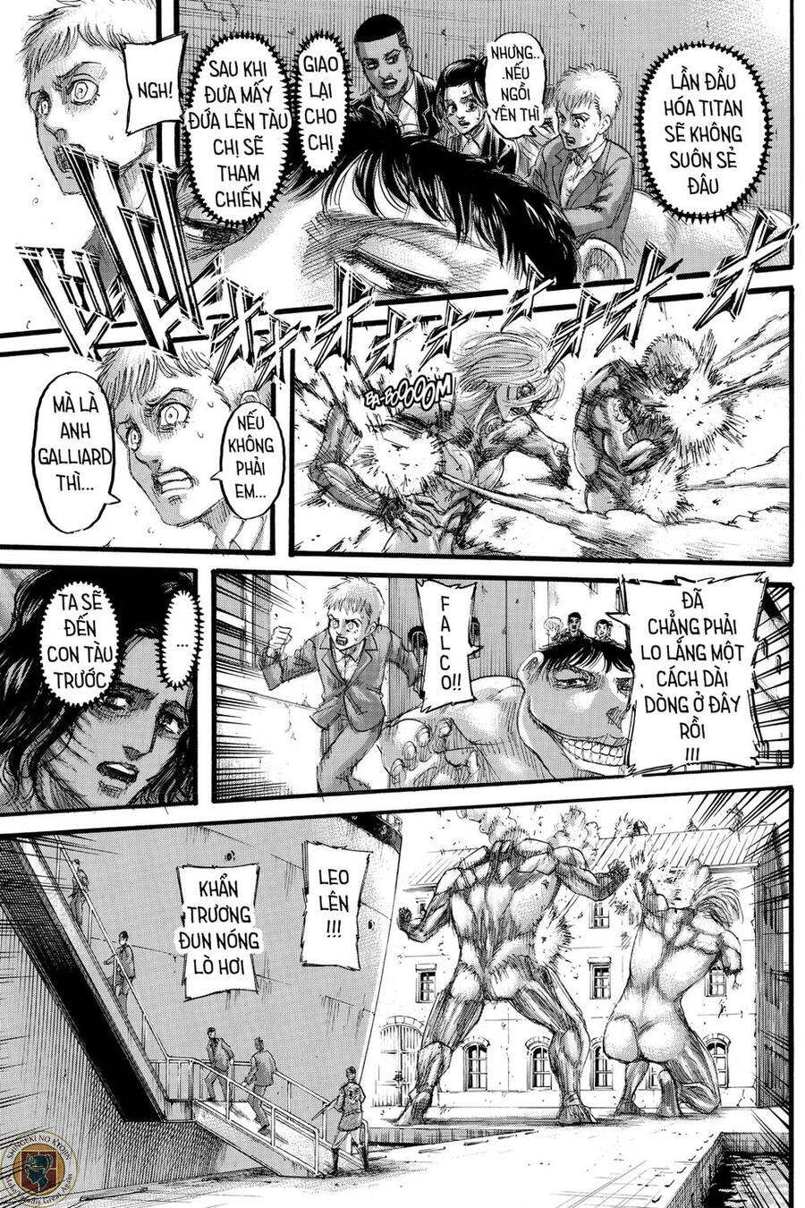 Read Đại Chiến Người Khổng Lồ VI Manga Online