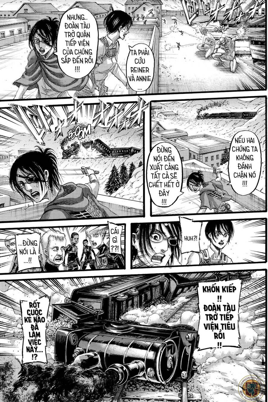 Read Đại Chiến Người Khổng Lồ VI Manga Online