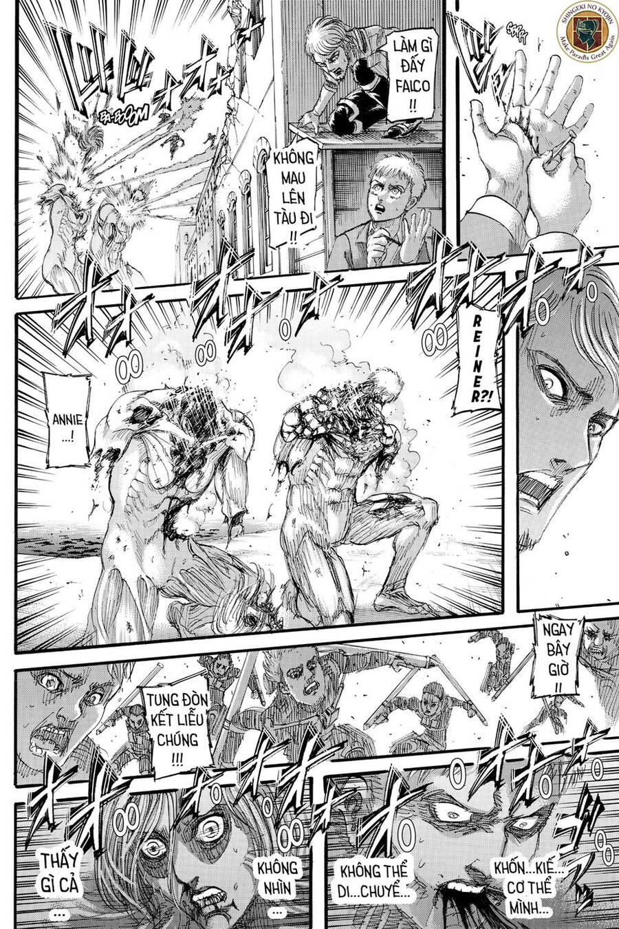 Read Đại Chiến Người Khổng Lồ VI Manga Online