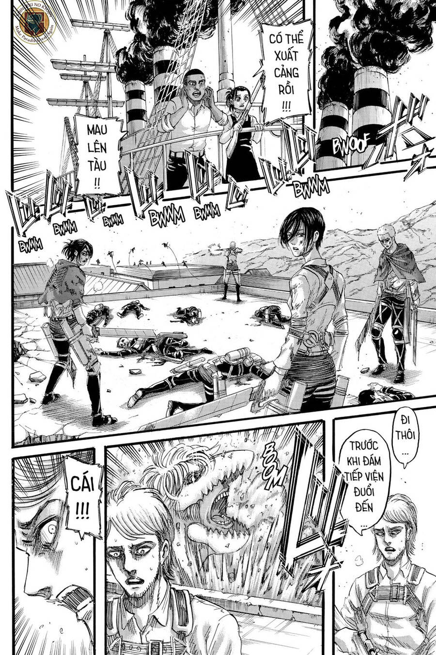 Read Đại Chiến Người Khổng Lồ VI Manga Online