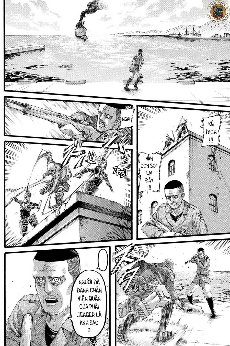 Read Đại Chiến Người Khổng Lồ VI Manga Online