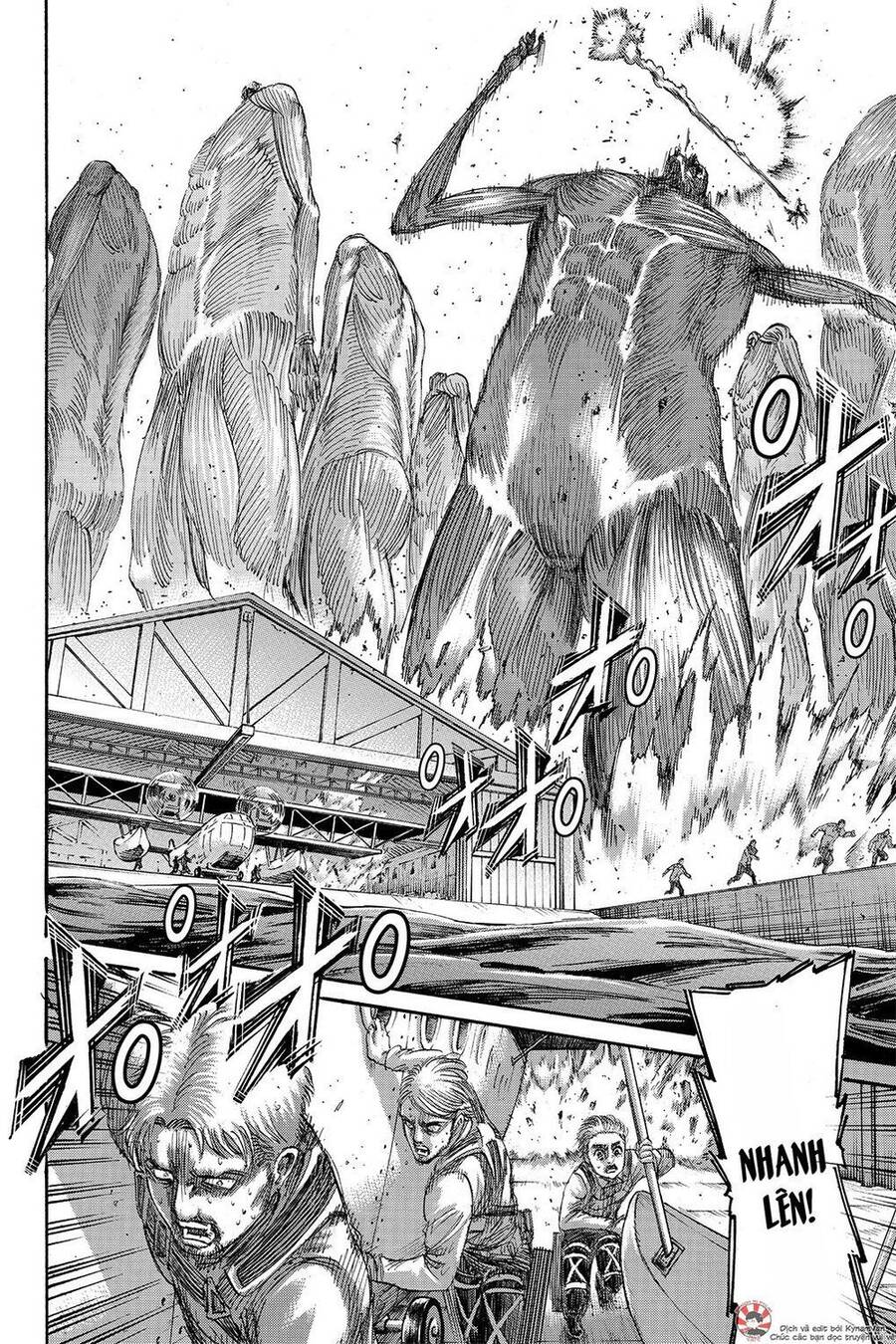 Read Đại Chiến Người Khổng Lồ VI Manga Online