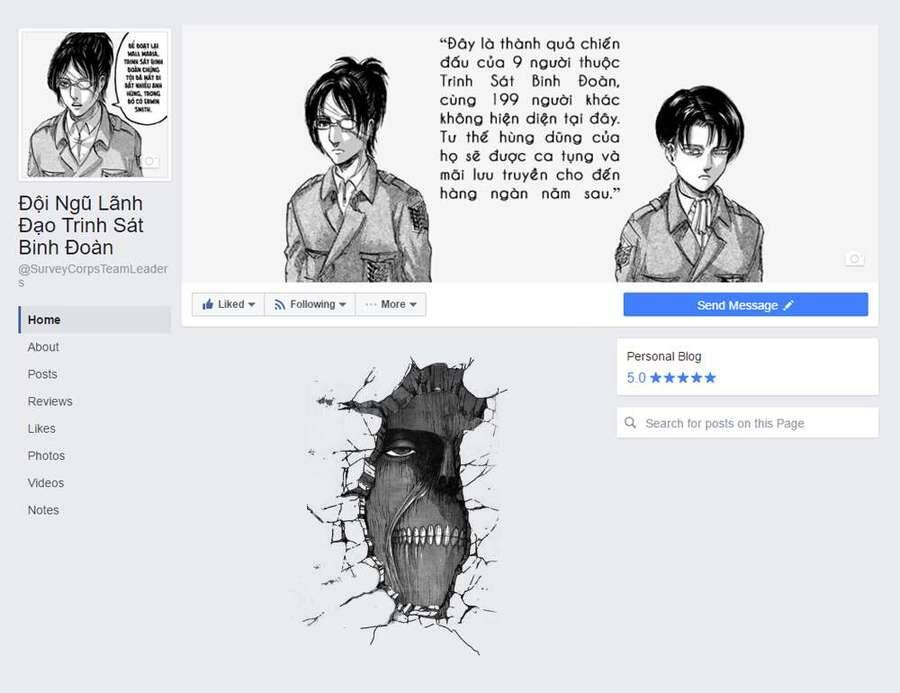 Read Đại Chiến Người Khổng Lồ VI Manga Online