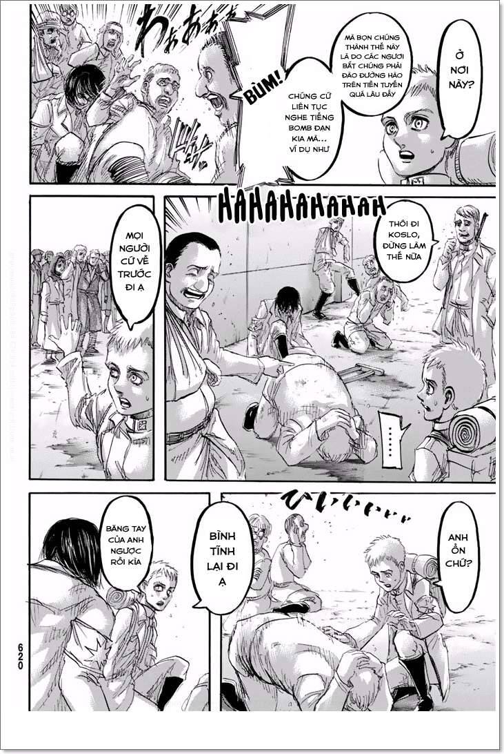 Read Đại Chiến Người Khổng Lồ VI Manga Online