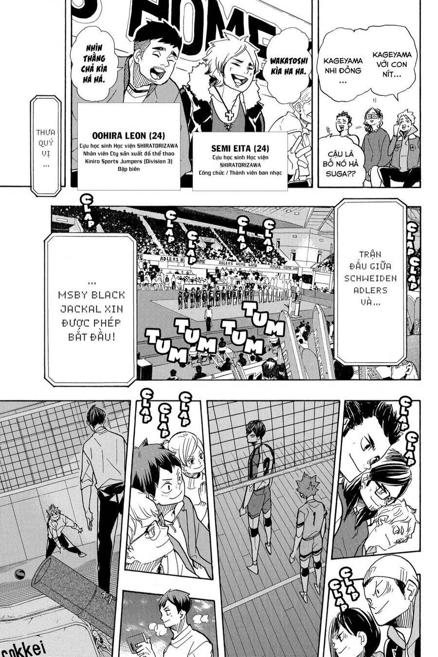 Read Haikyuu VI Manga Online