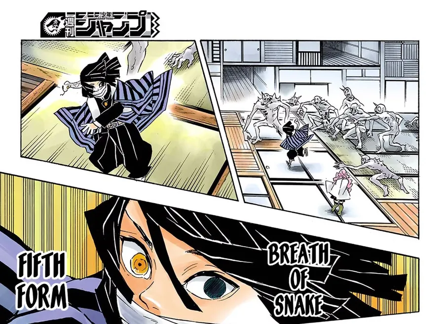 Read Thanh Gươm Diệt Quỷ Truyện Màu VI Manga Online