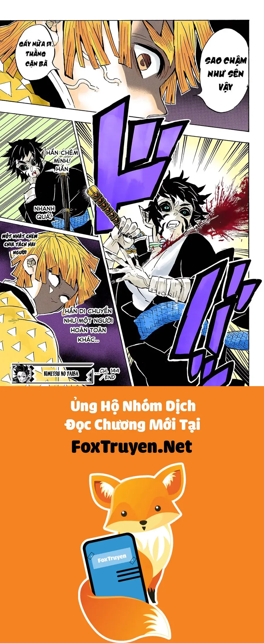 Read Thanh Gươm Diệt Quỷ Truyện Màu VI Manga Online