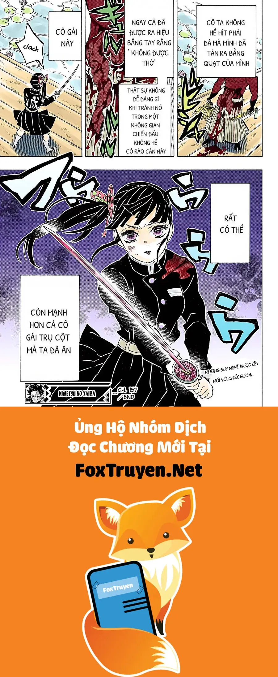 Read Thanh Gươm Diệt Quỷ Truyện Màu VI Manga Online